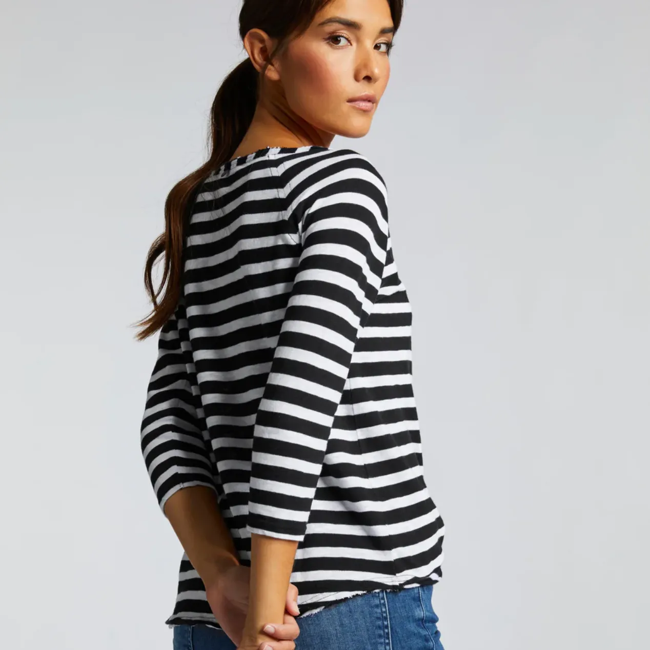 Rich & Royal Striped Long Sleeve Jersey