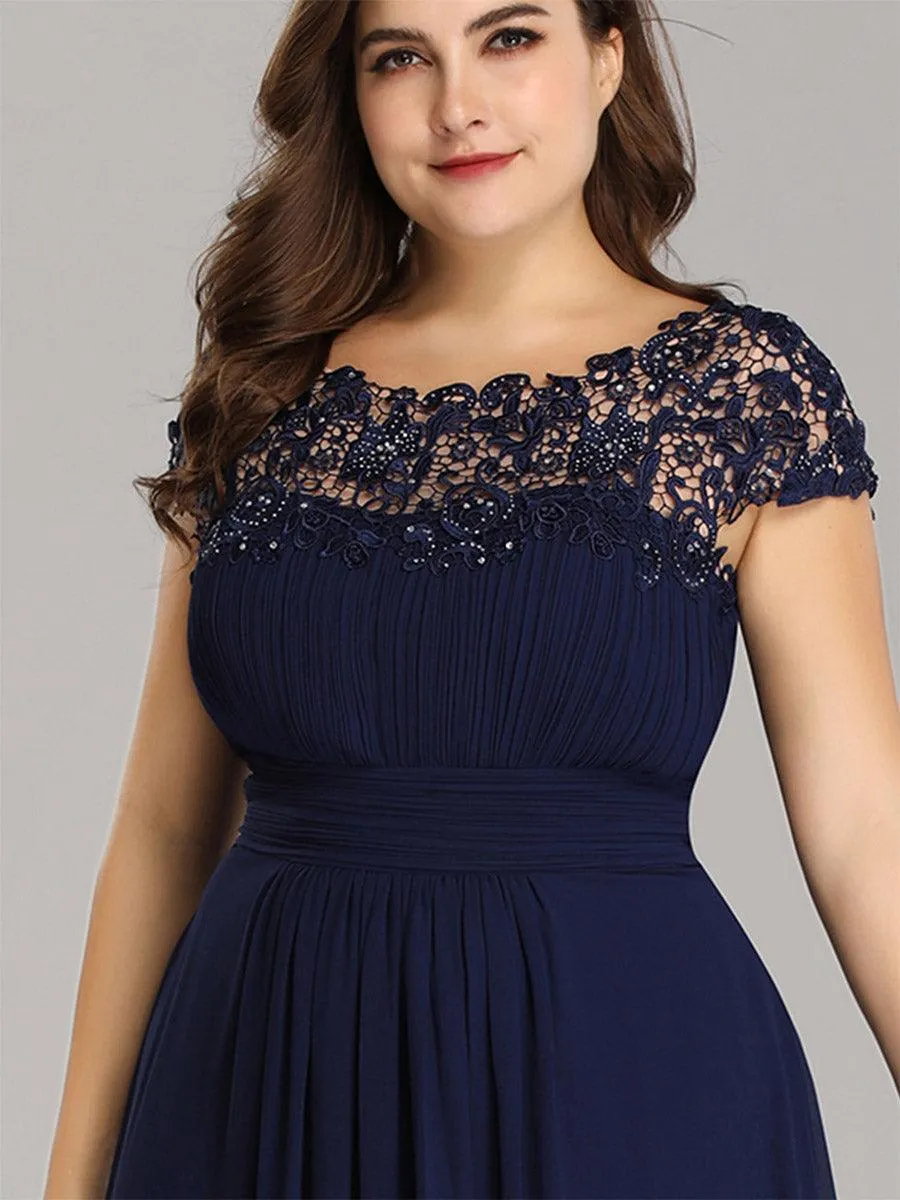 Robe mariage invitée élégante et flatteuse de grande taille
