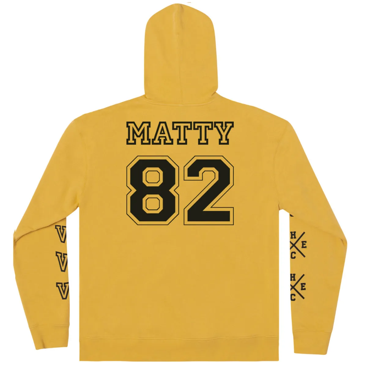 RVCA - Matty Mens Hoodie Gold