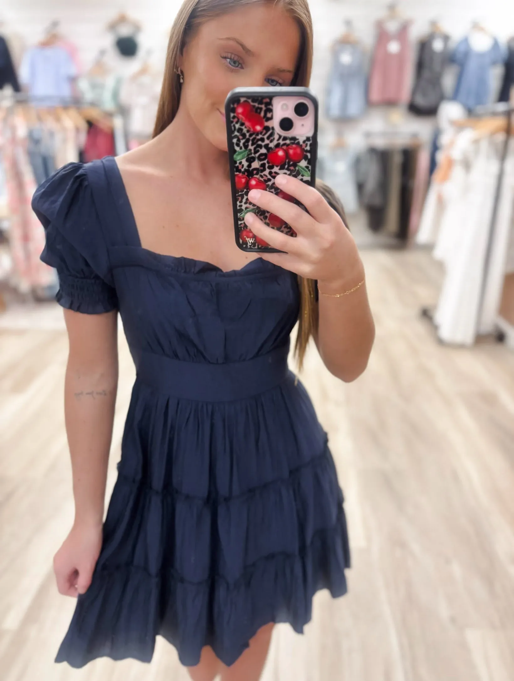 Sapphire Mini Dress