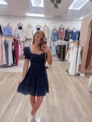 Sapphire Mini Dress
