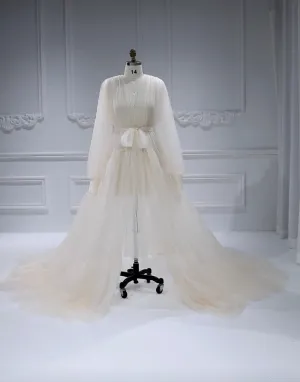 See Through Tulle Dress for Photo Shoot Maternity Baby Shower Dresses