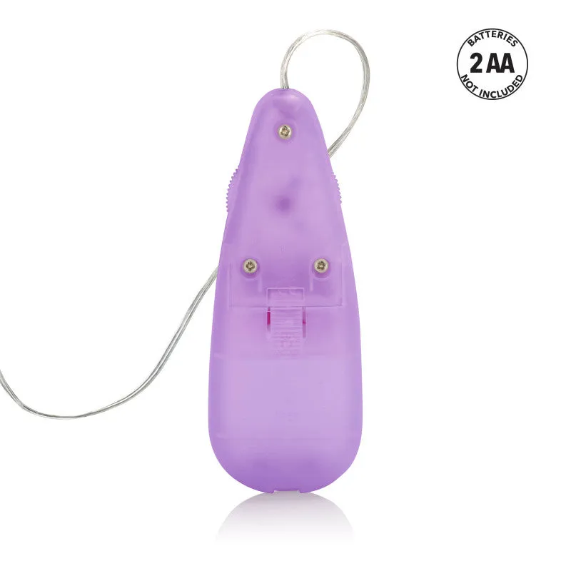 Silicone Slims Vibrating Smooth Bullet Purple