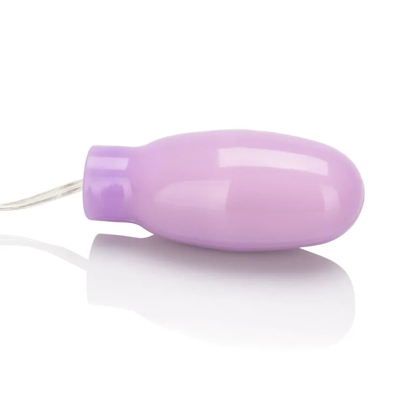Silicone Slims Vibrating Smooth Bullet Purple