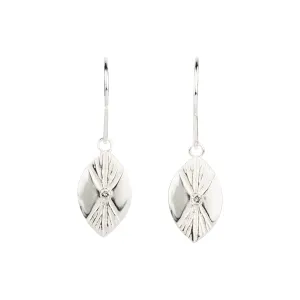 Silver Lumens Eye Dangle Earrings