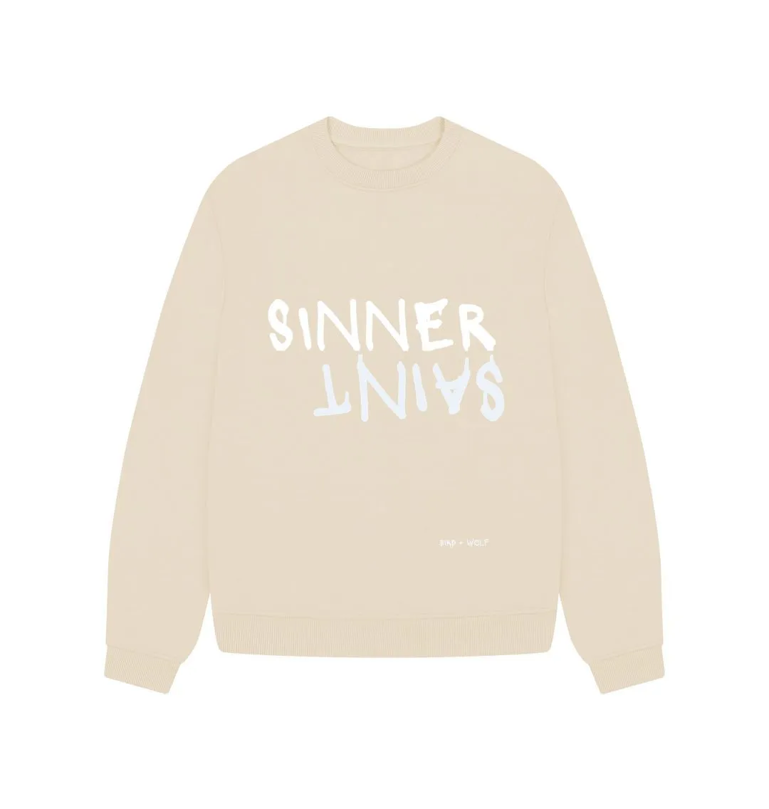 Sinner Saint Oversized Sweatshirt