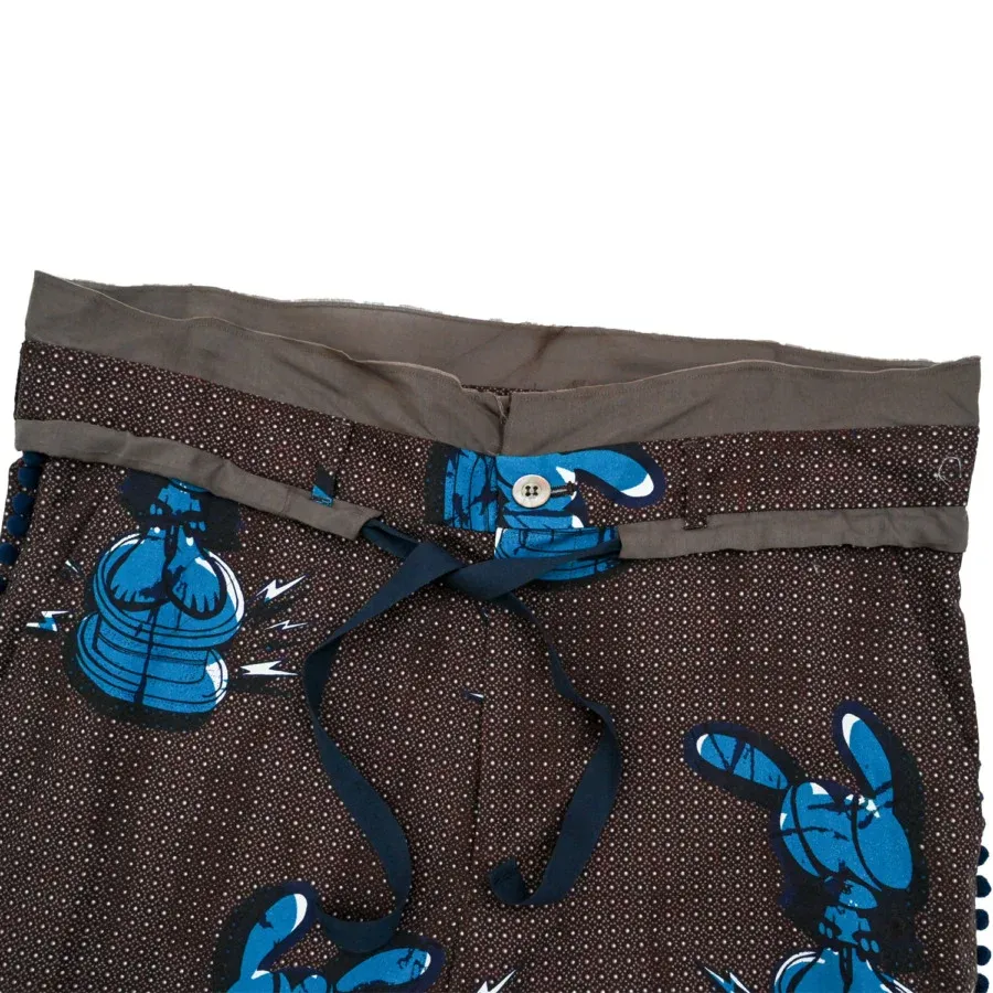 SKOLOCT PRINTED TROUSERS