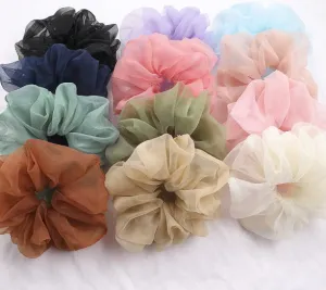 Sky Blue Oversized Scrunchie