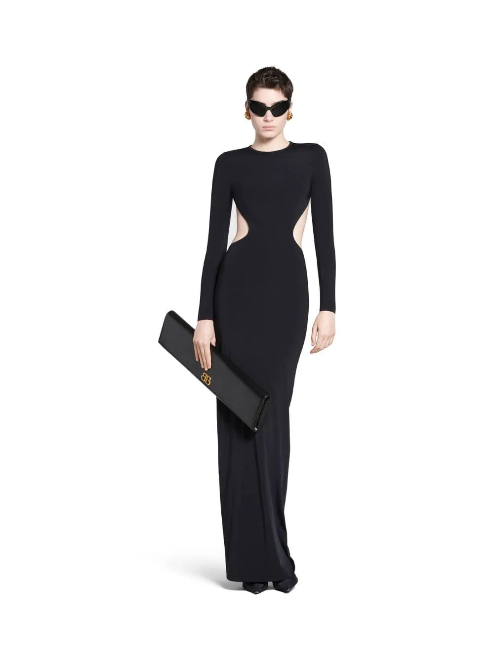 Sleek Cutout Maxi Dress