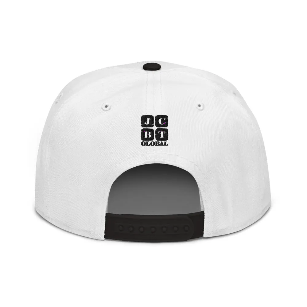 Snapback Hat "1053-0061 Pennsylvania (Black Logo)"