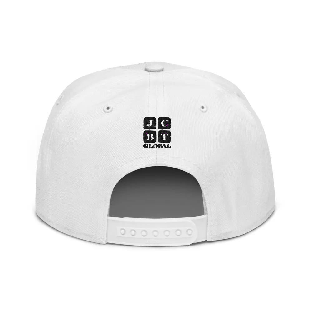 Snapback Hat "1053-0061 Pennsylvania (Black Logo)"