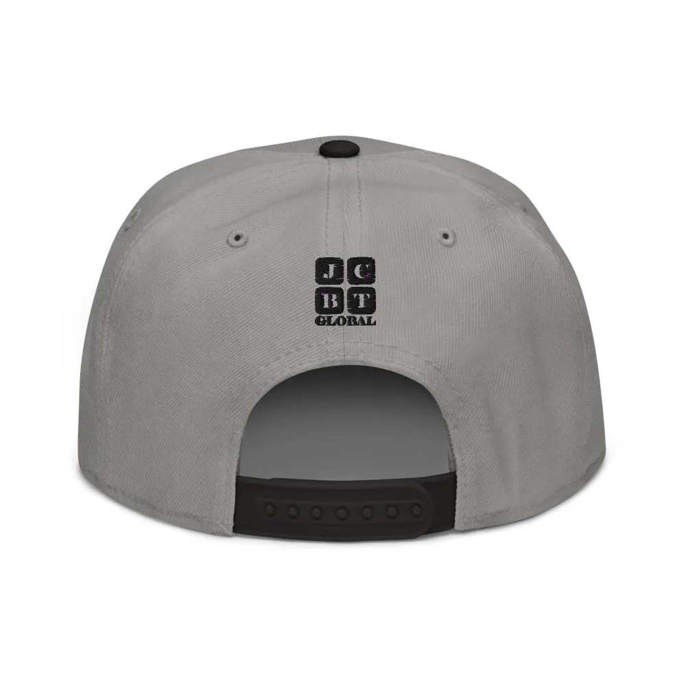 Snapback Hat "1053-0061 Pennsylvania (Black Logo)"