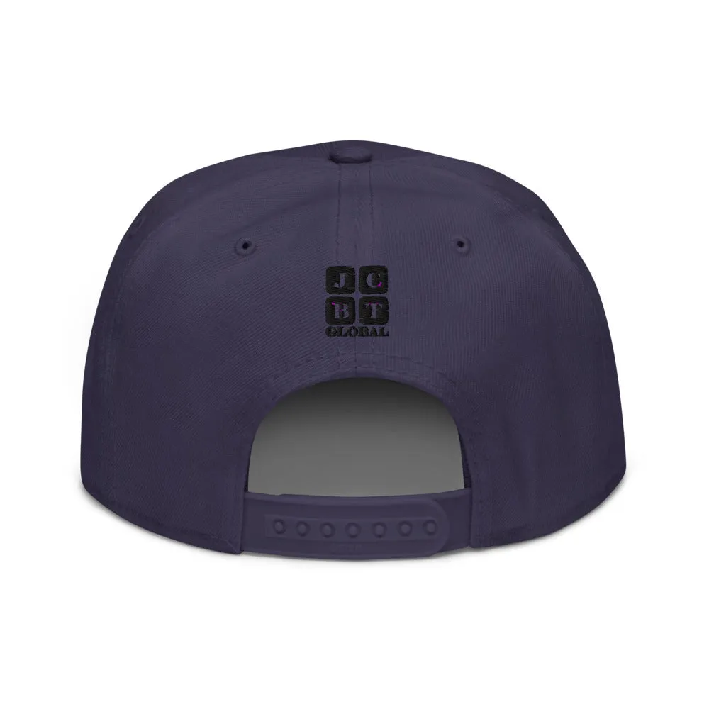 Snapback Hat "1053-0061 Pennsylvania (Black Logo)"