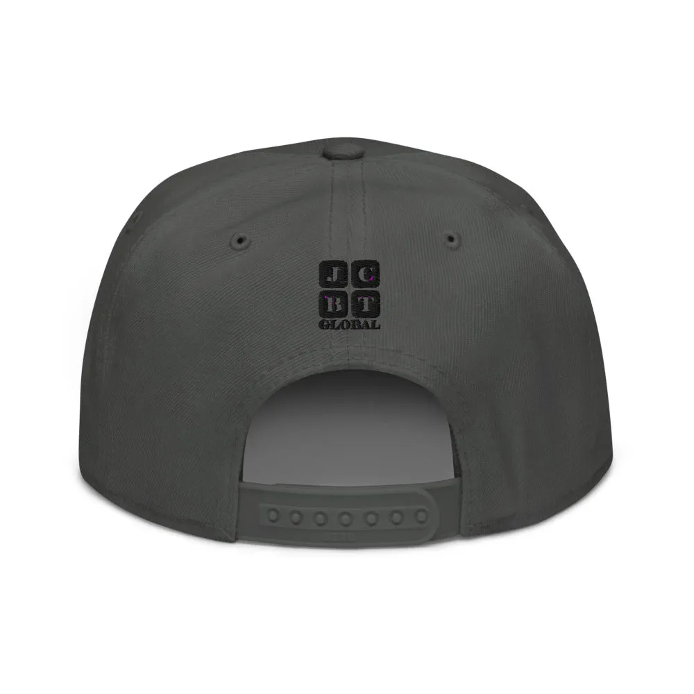 Snapback Hat "1053-0061 Pennsylvania (Black Logo)"