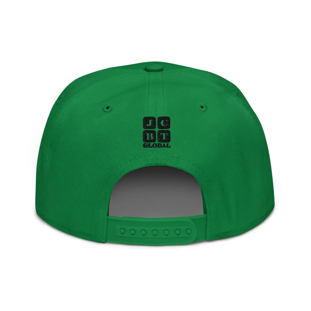 Snapback Hat "1053-0061 Pennsylvania (Black Logo)"