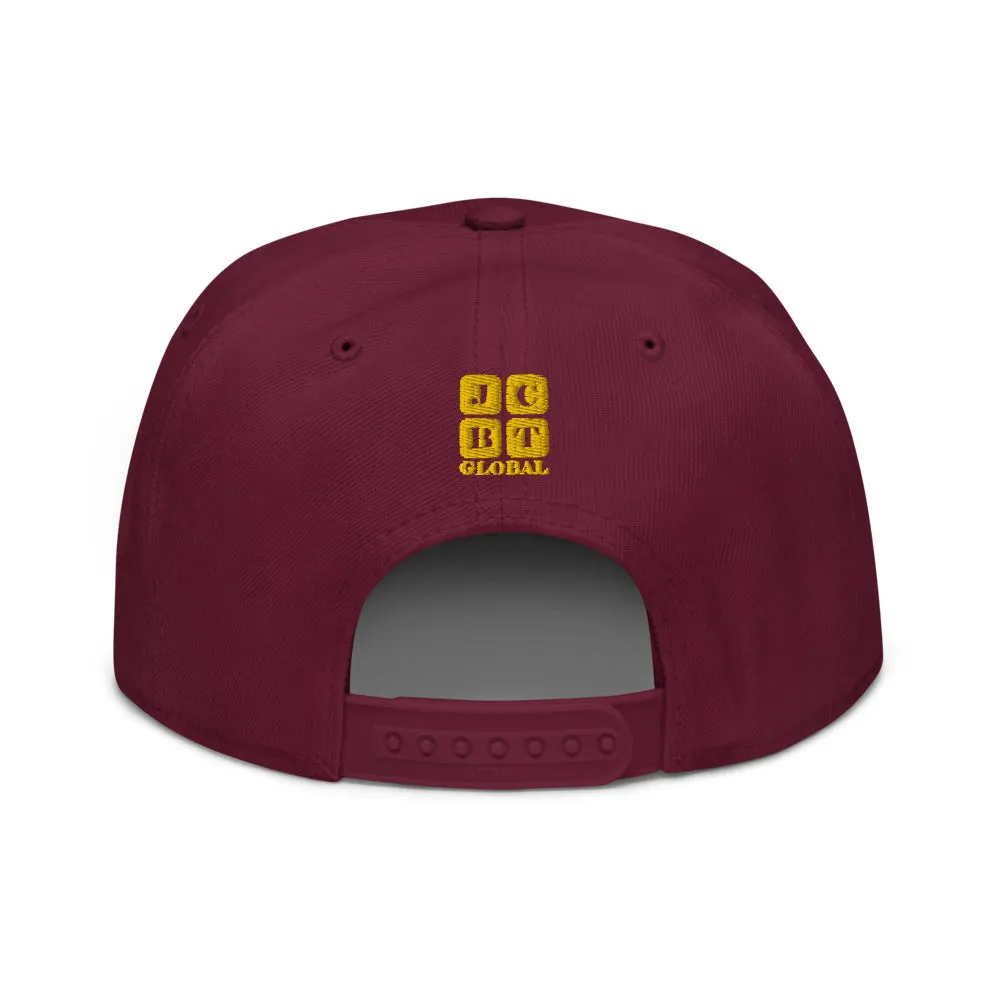 Snapback Hat "1054-0011 China (Yellow Logo)"