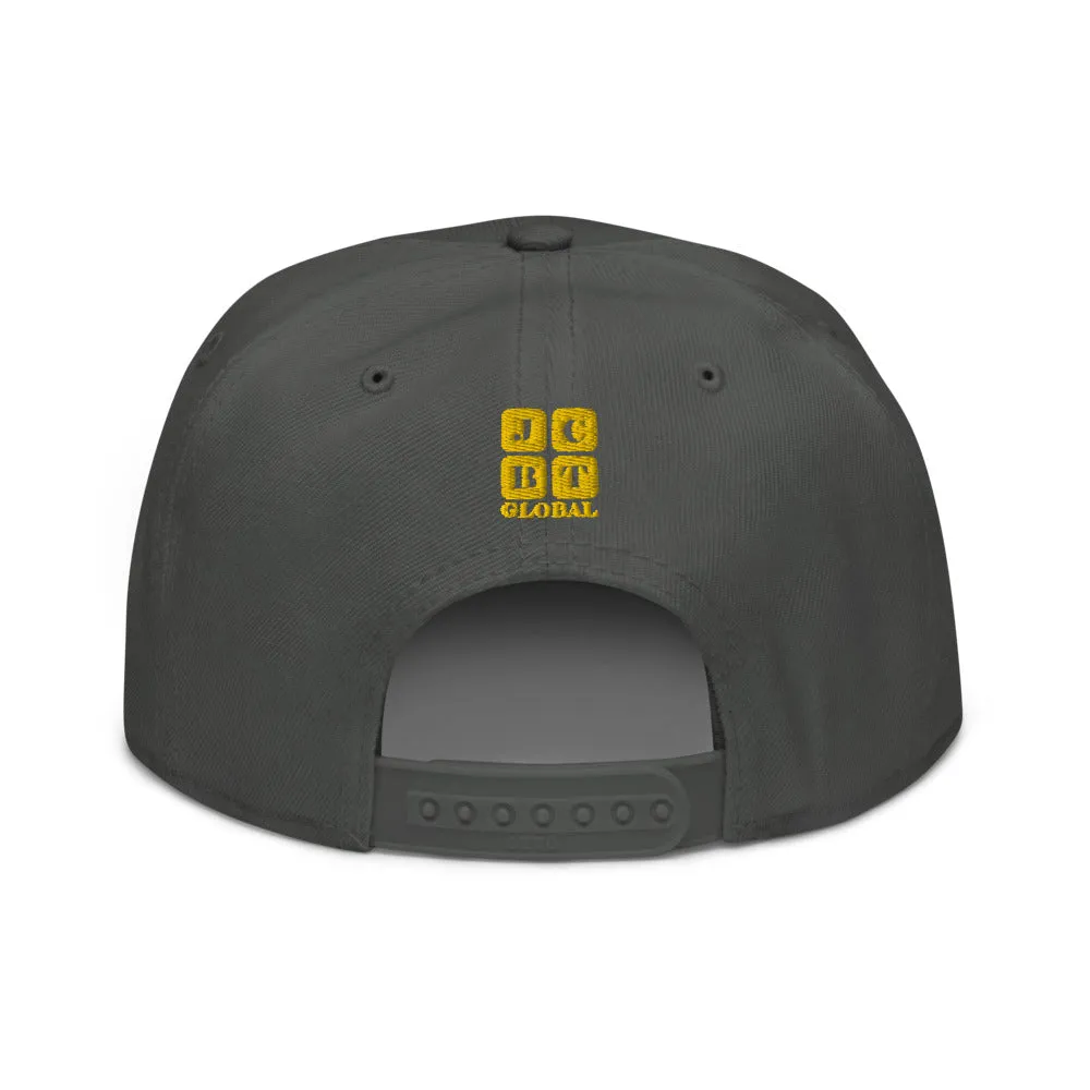 Snapback Hat "1054-0011 China (Yellow Logo)"