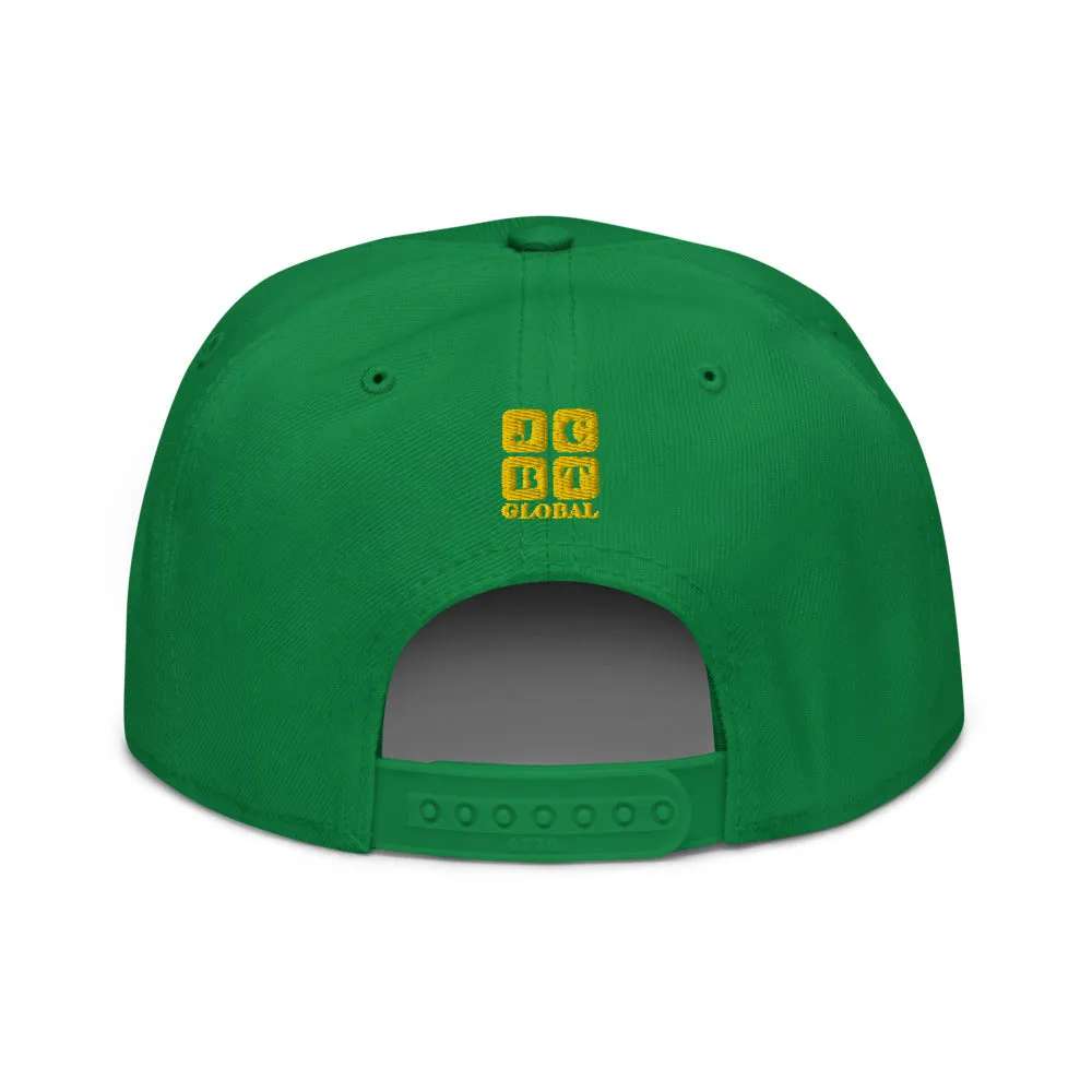 Snapback Hat "1054-0011 China (Yellow Logo)"