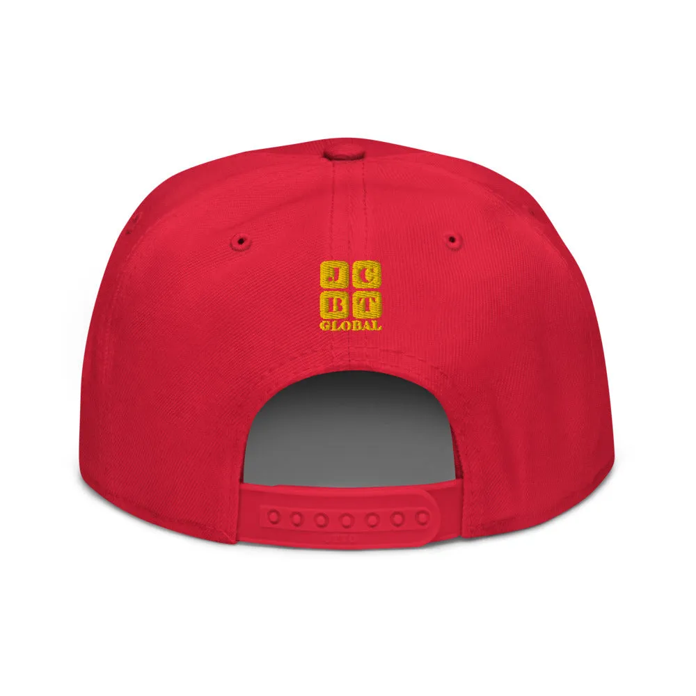 Snapback Hat "1054-0011 China (Yellow Logo)"