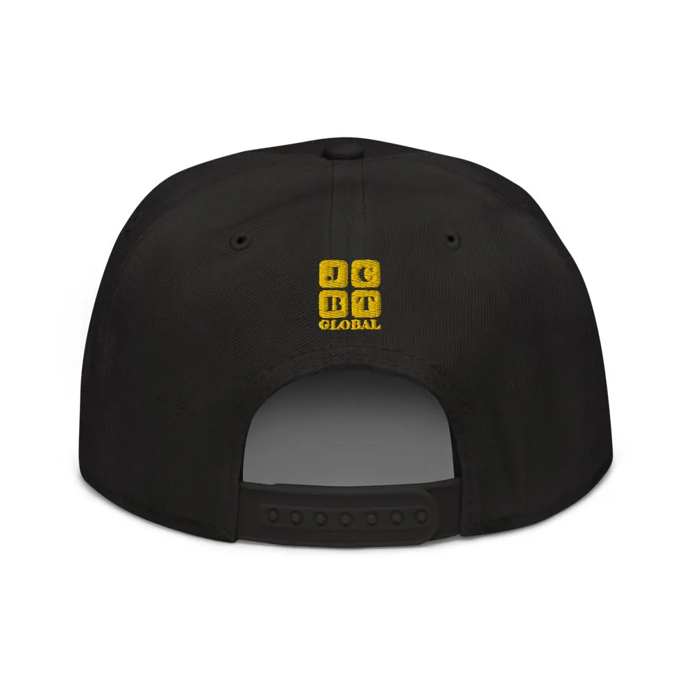 Snapback Hat "1054-0011 China (Yellow Logo)"
