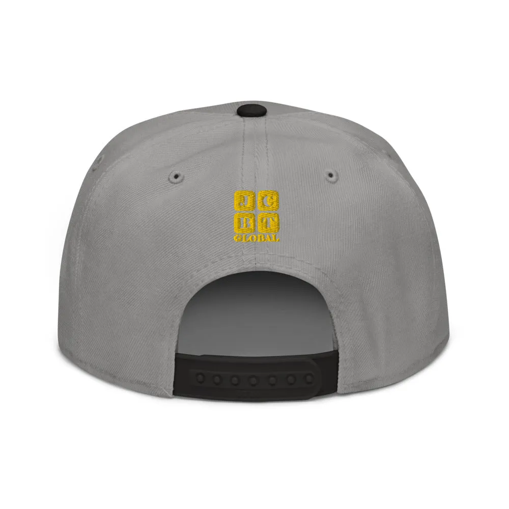 Snapback Hat "1054-0011 China (Yellow Logo)"