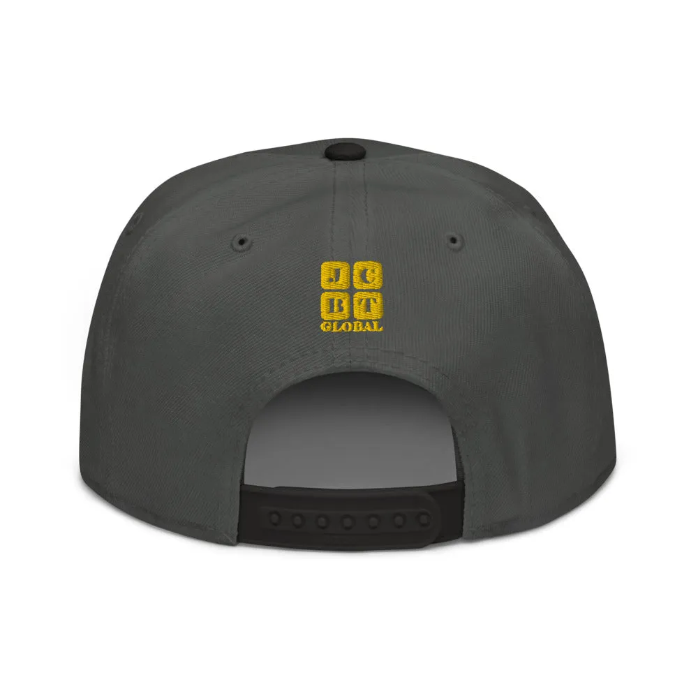 Snapback Hat "1054-0011 China (Yellow Logo)"