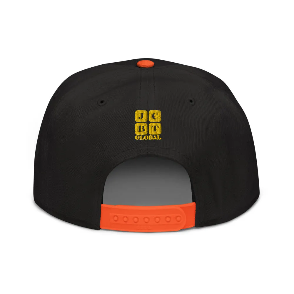 Snapback Hat "1054-0011 China (Yellow Logo)"