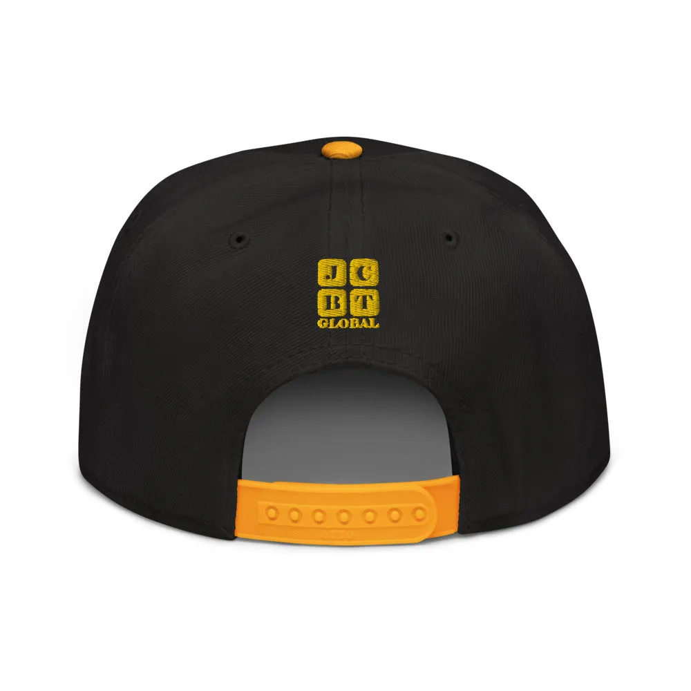 Snapback Hat "1054-0011 China (Yellow Logo)"