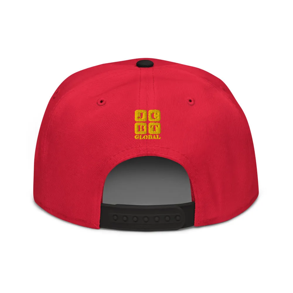 Snapback Hat "1054-0011 China (Yellow Logo)"