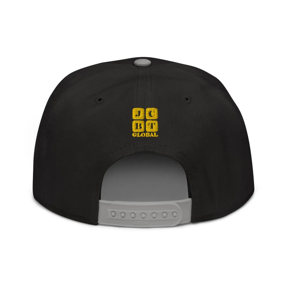 Snapback Hat "1054-0011 China (Yellow Logo)"