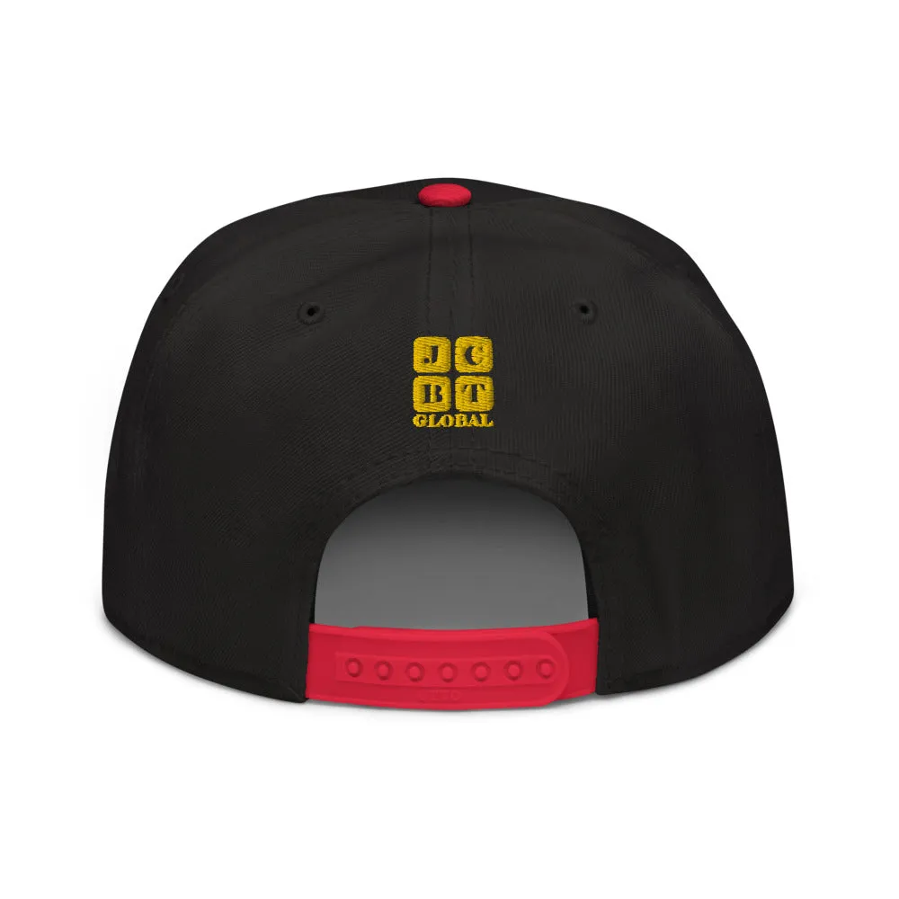 Snapback Hat "1054-0011 China (Yellow Logo)"