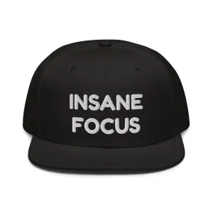 Snapback Hat "2052-0091 Insane Focus (White Logo)"