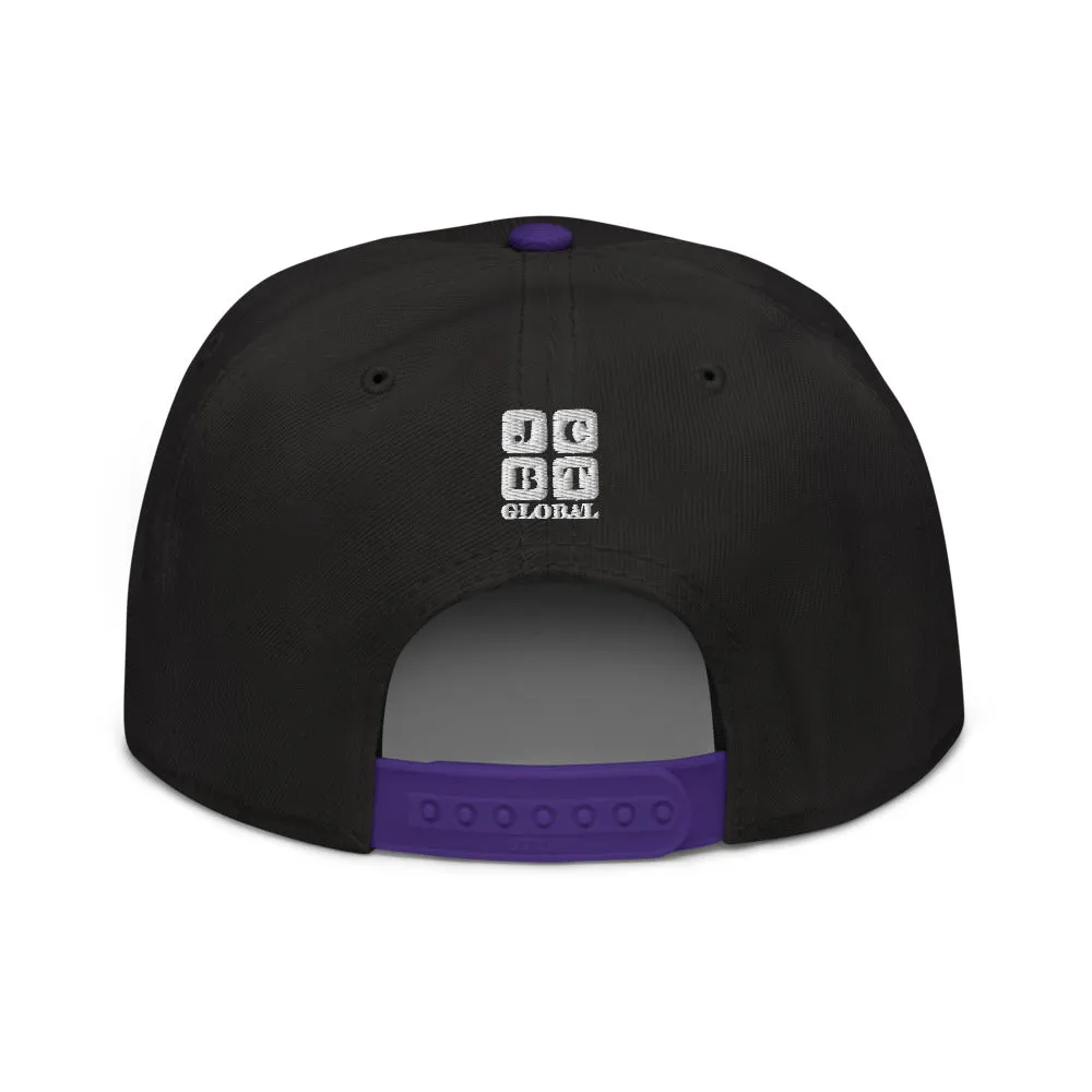 Snapback Hat "2052-0151 Born A Star (White Logo)"