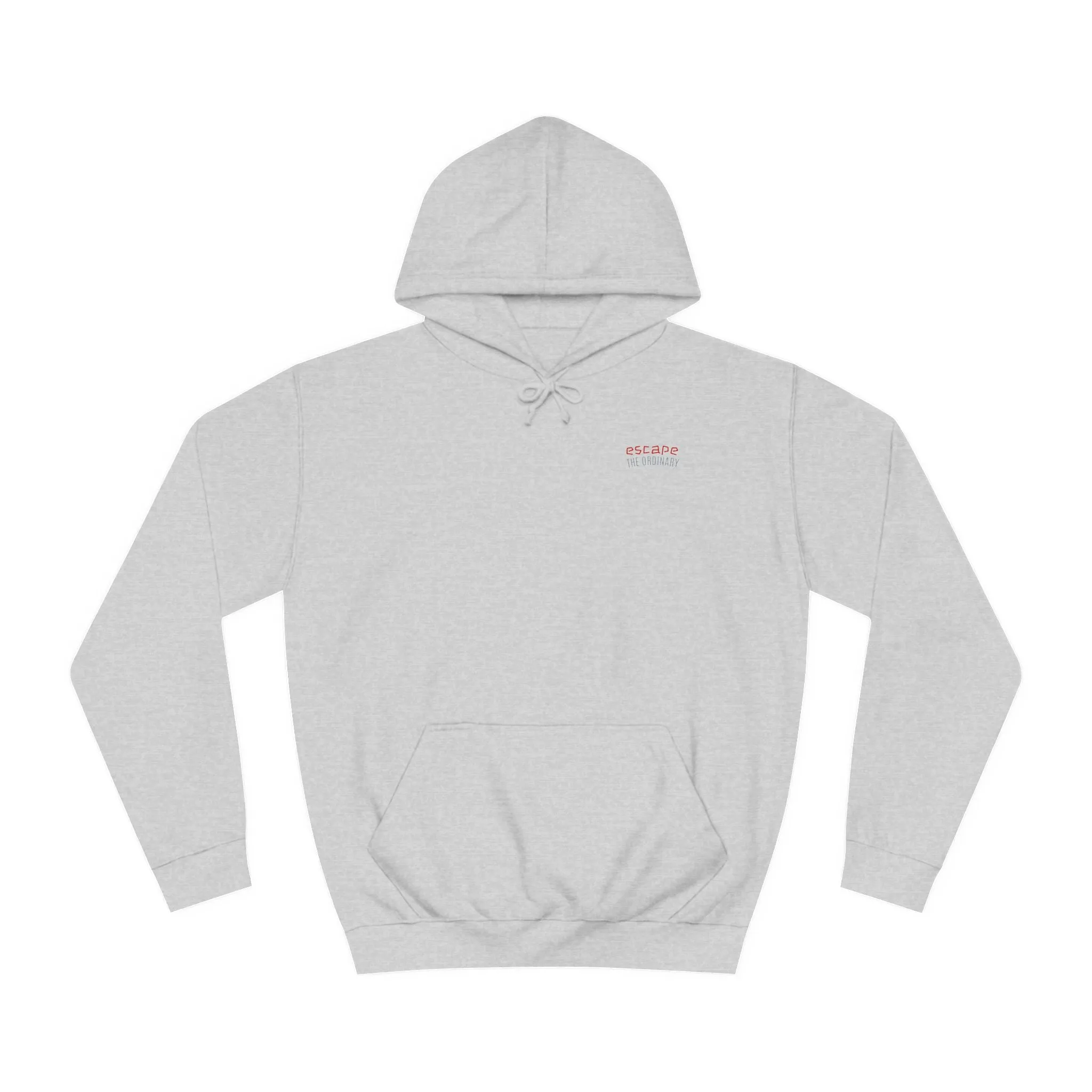 SNRG Unisex Hoodie - Escape The Ordinary, Sweatshirt, Hooded Jacket, Casual Pullover, Trendy Apparel, Outerwear, Hoodie