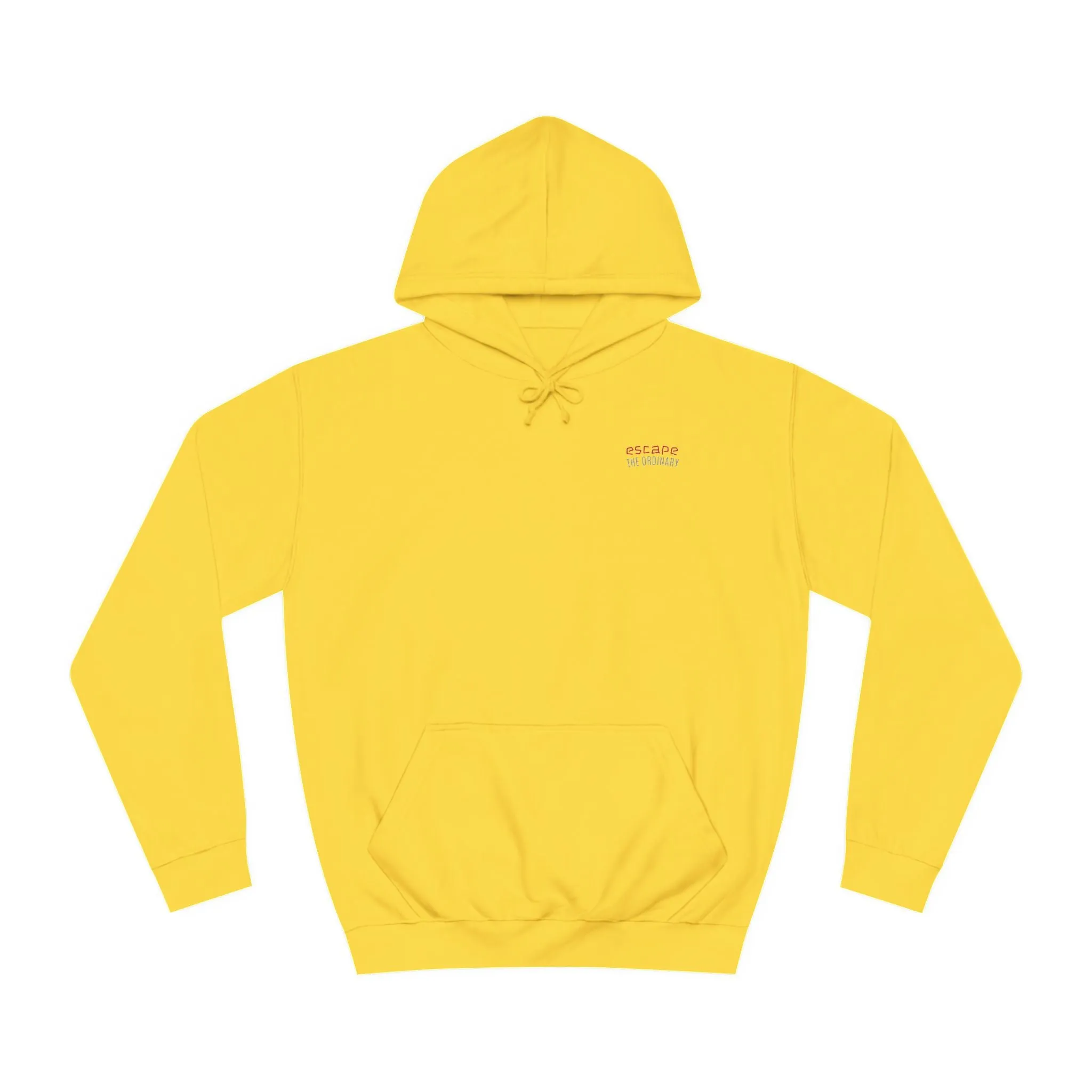 SNRG Unisex Hoodie - Escape The Ordinary, Sweatshirt, Hooded Jacket, Casual Pullover, Trendy Apparel, Outerwear, Hoodie