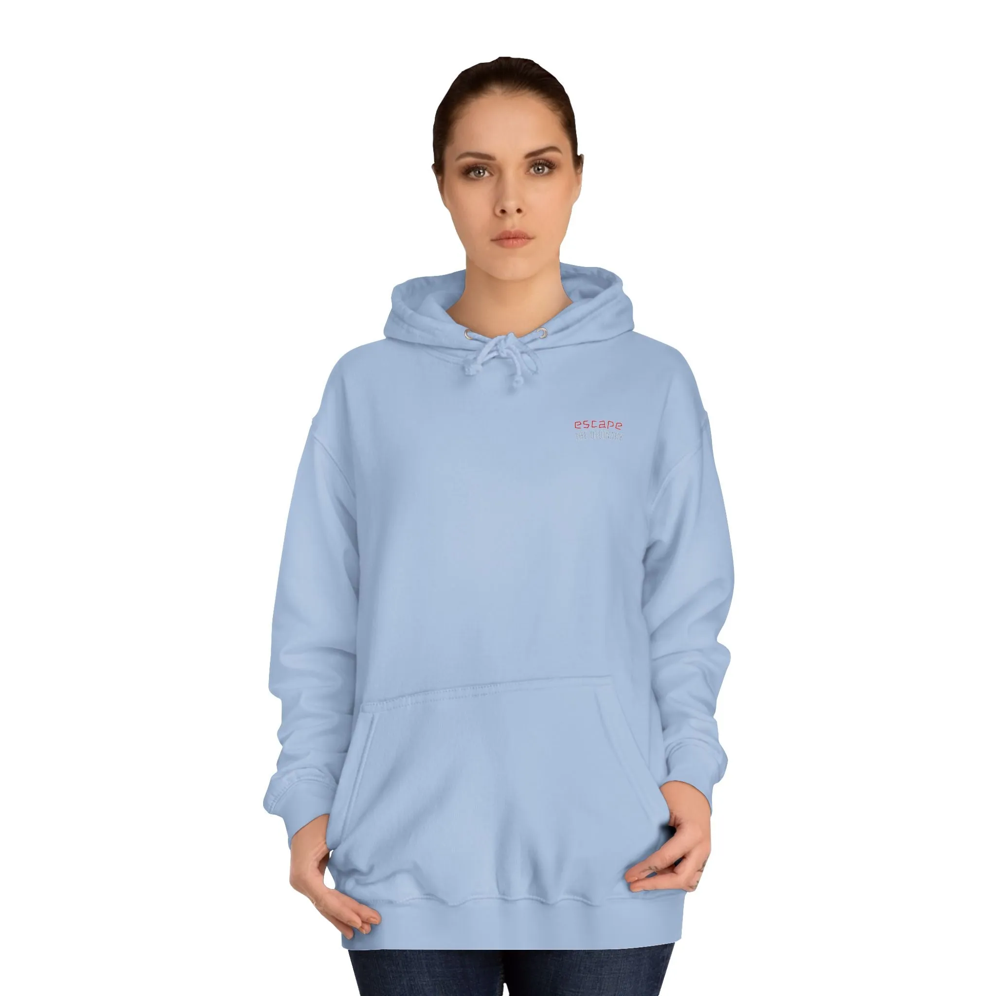 SNRG Unisex Hoodie - Escape The Ordinary, Sweatshirt, Hooded Jacket, Casual Pullover, Trendy Apparel, Outerwear, Hoodie