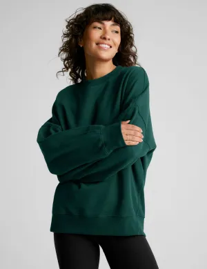 SOLSTICE OVERSIZED SWEATSHIRTDARK SPRUCE GREEN