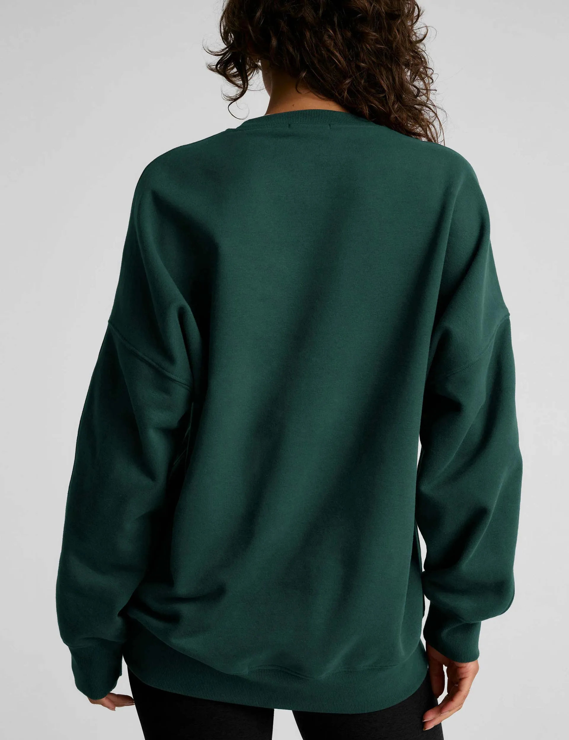 SOLSTICE OVERSIZED SWEATSHIRTDARK SPRUCE GREEN