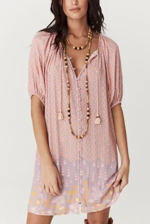Spell Sweet Nothings Button Through Tunic Dress