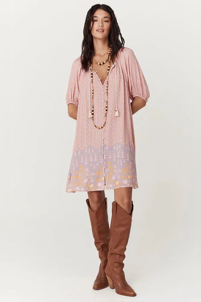 Spell Sweet Nothings Button Through Tunic Dress