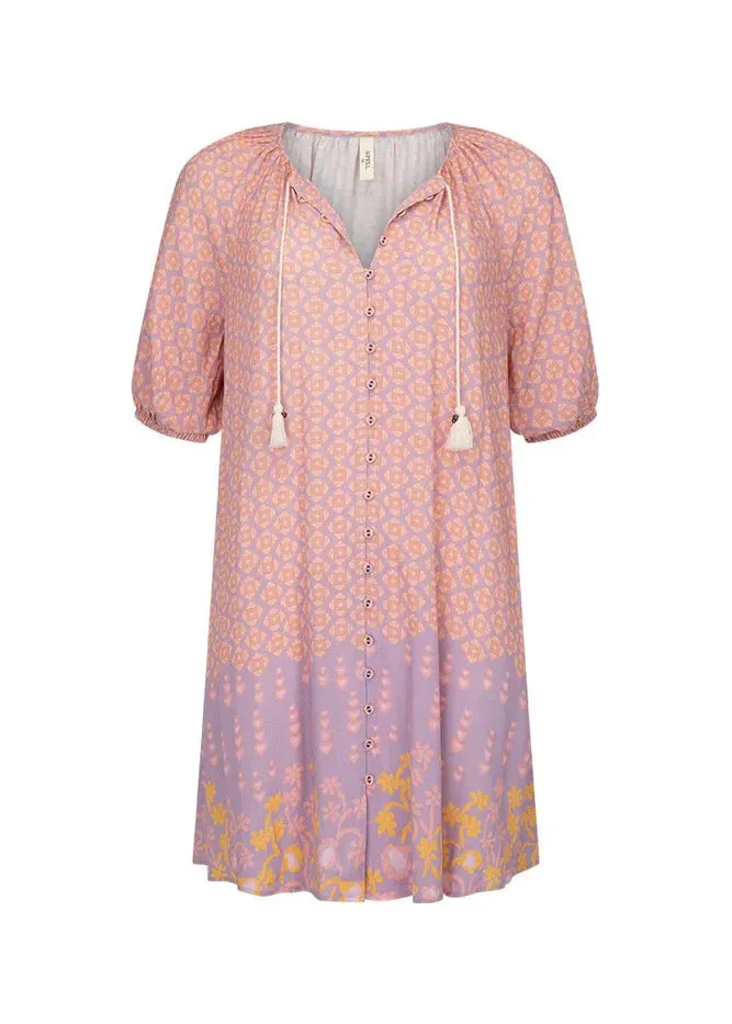 Spell Sweet Nothings Button Through Tunic Dress
