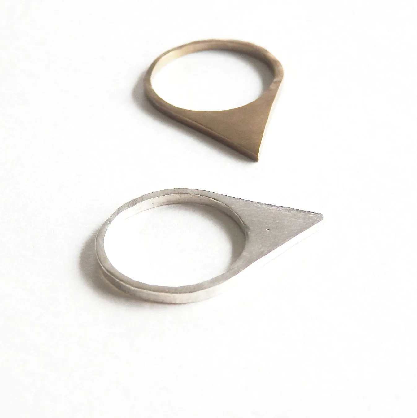 Spike Point Ring - choose Your Metal