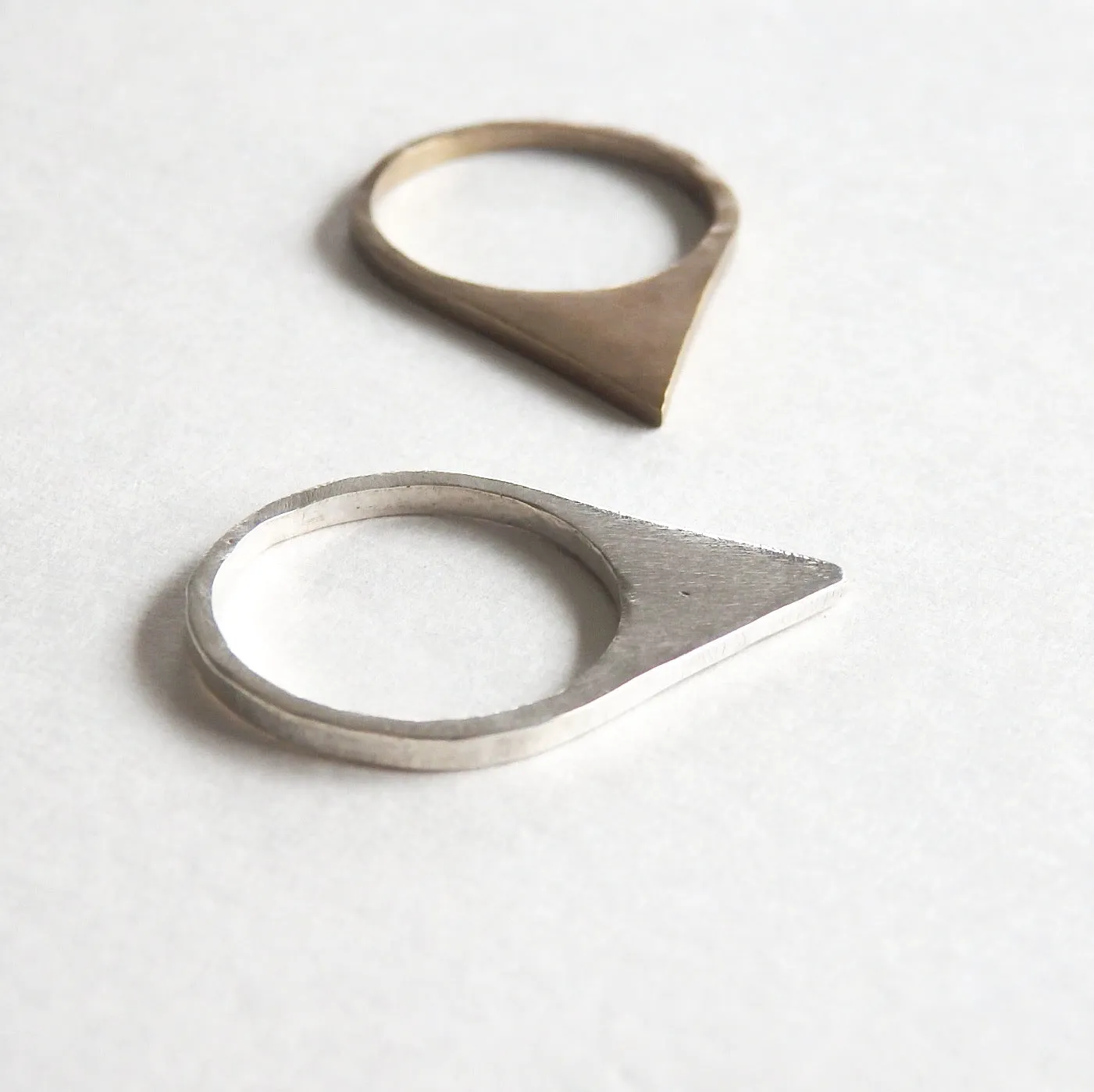 Spike Point Ring - choose Your Metal
