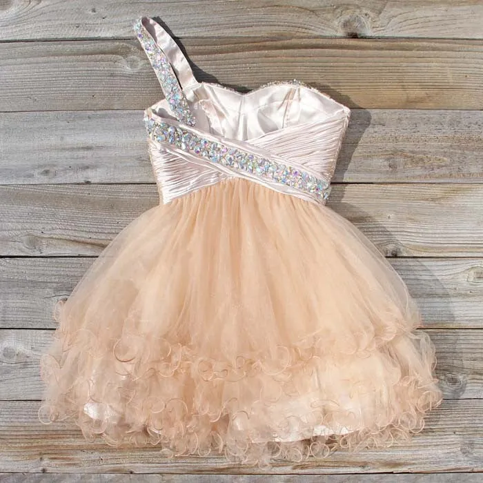 Spool Couture Champagne Mist Dress