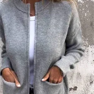 🌸Spring Specials🌸 Women's Cozy Zipper Knitted Jacket