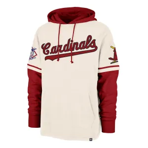 ST. LOUIS CARDINALS COOPERSTOWN TRIFECTA '47 SHORTSTOP PULLOVER HOOD