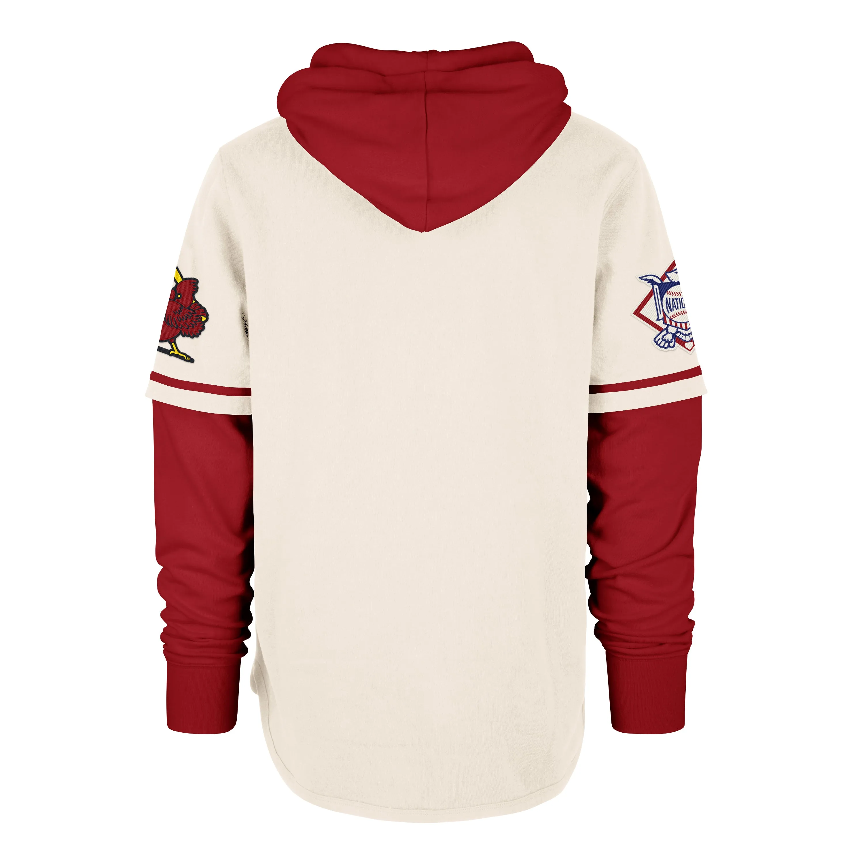 ST. LOUIS CARDINALS COOPERSTOWN TRIFECTA '47 SHORTSTOP PULLOVER HOOD