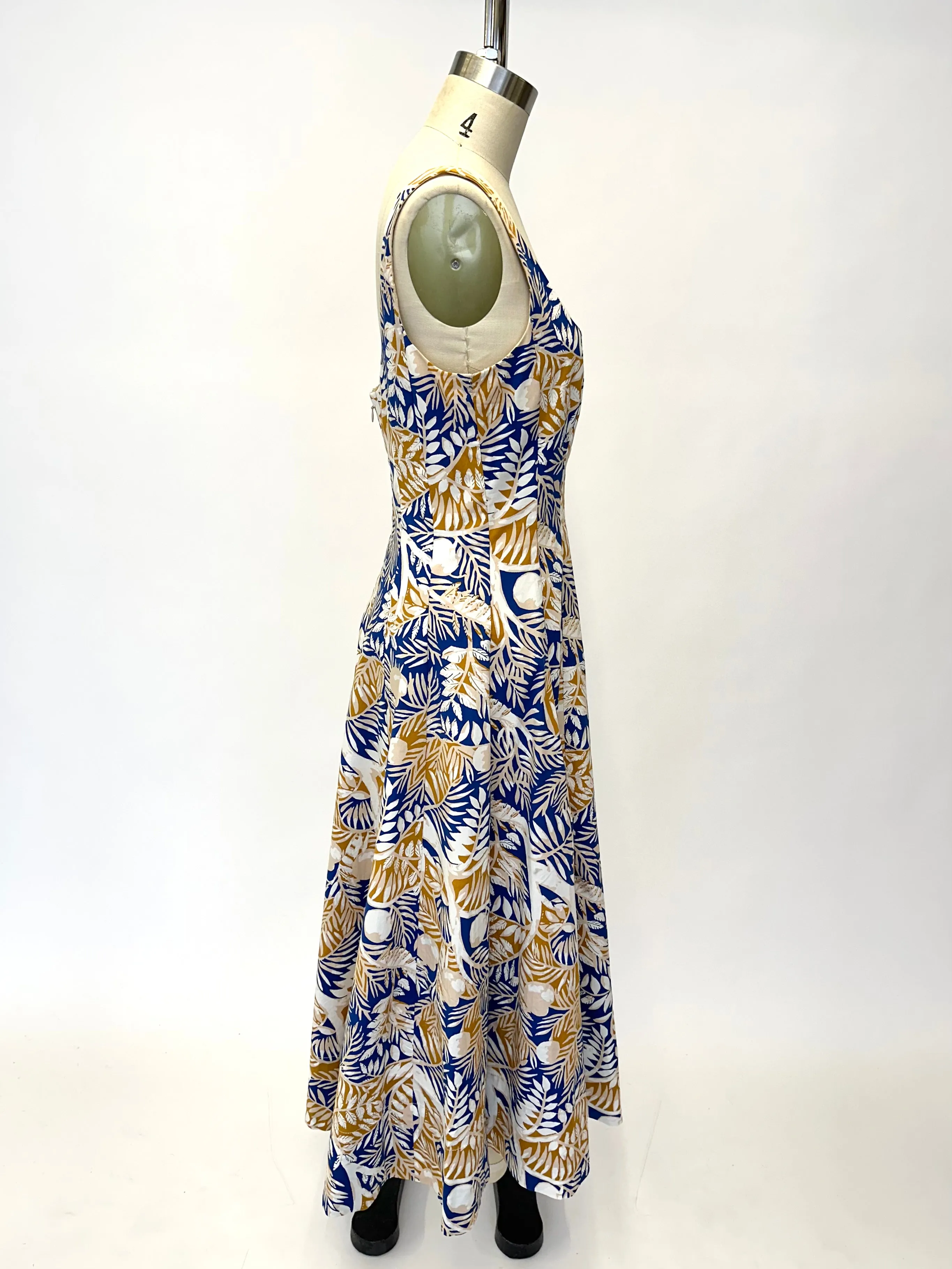 Staud Tropical Print Dress