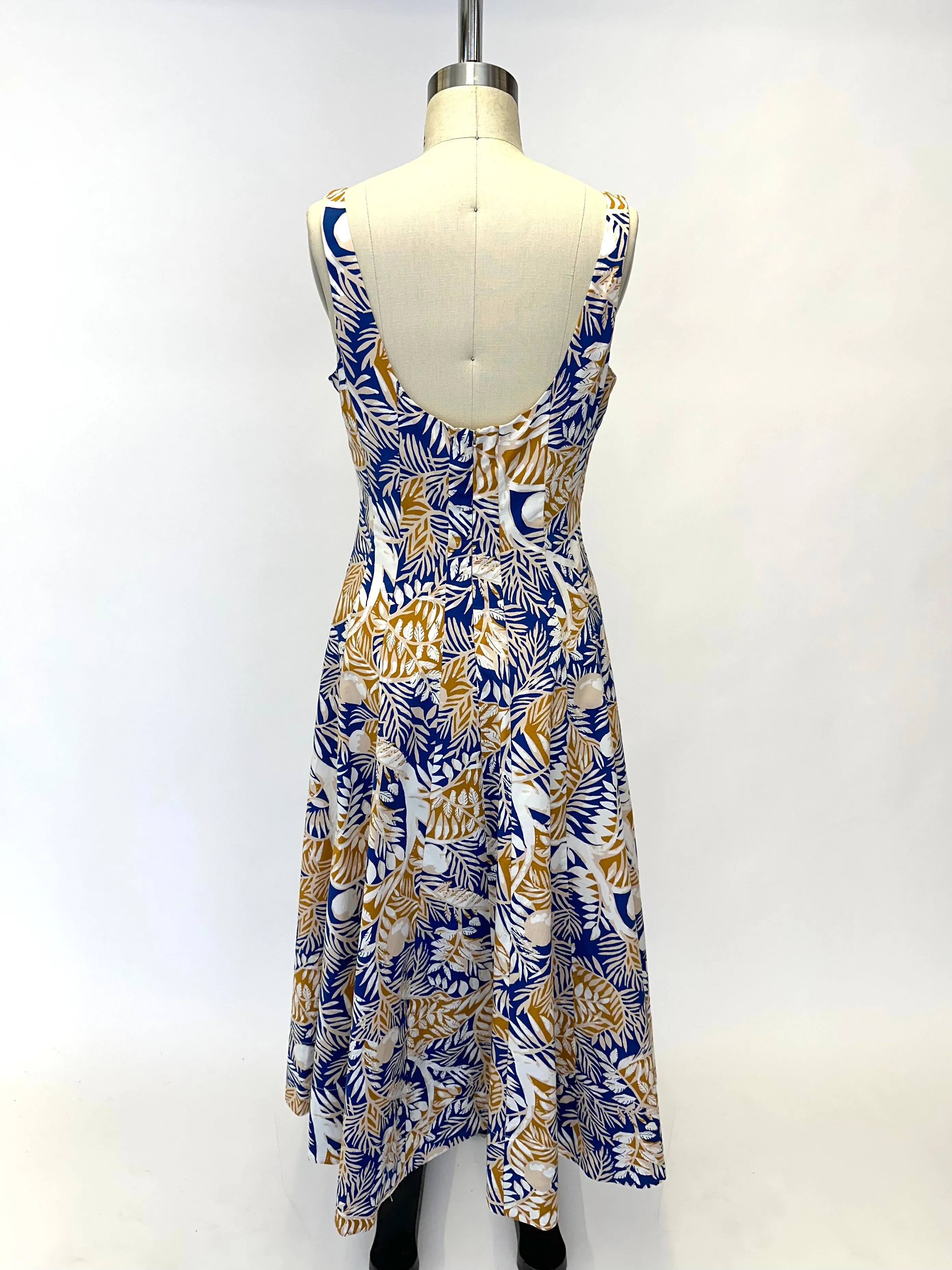 Staud Tropical Print Dress