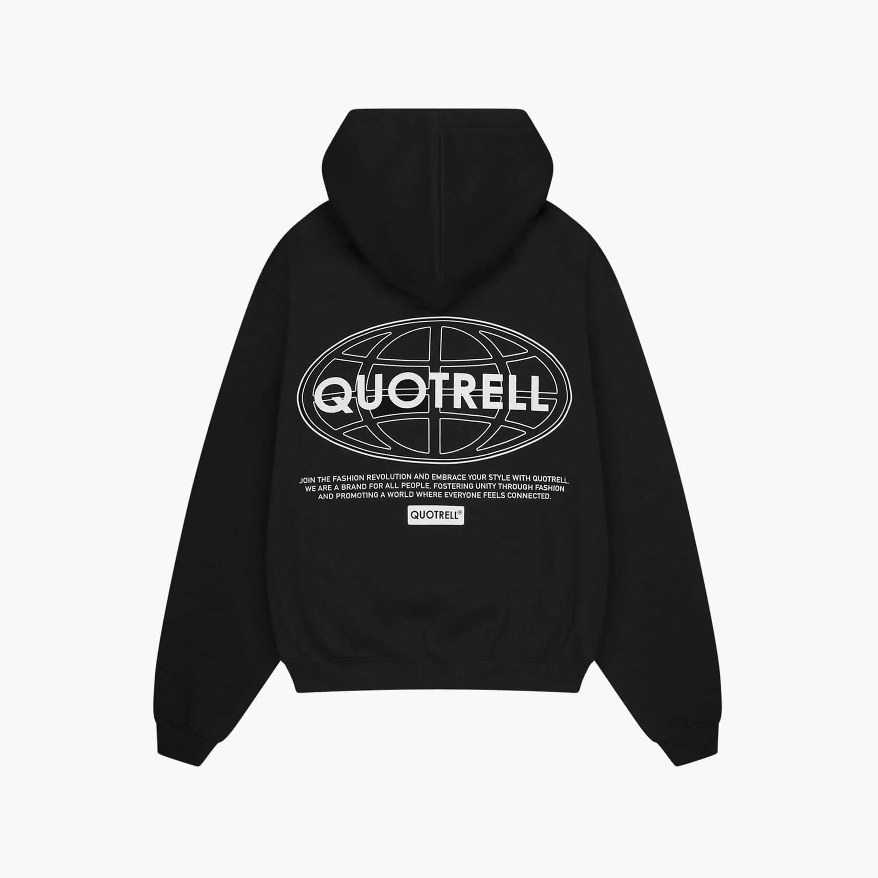 STRATIX HOODIE | BLACK/WHITE
